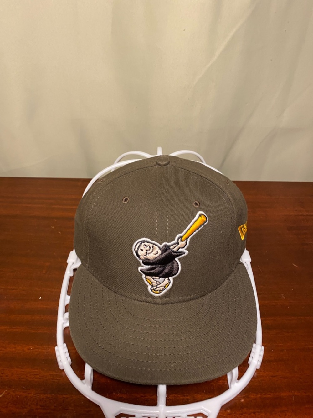 San Diego Padres Swinging Friar Copperstown Collection New Era Fitted Hat 7 1/4